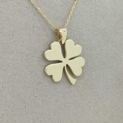 Kalın Yonca Kolye Ucu