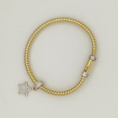 Taşlı Yıldız Figürlü Charm Bileklik – BLK0688