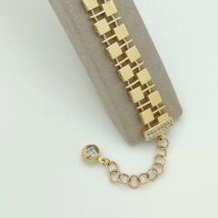 Kare Detaylı Örgü Bileklik – BLK0702