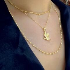 3 Boyutlu Kuş Kolye Ucu – KLU0371