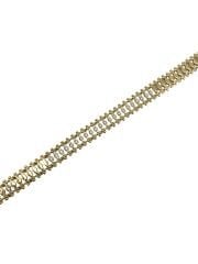 Taşlı Baklava Kesim Taç Bileklik - BLK1034