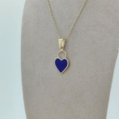 Mor Kalp Kilit Kolye Ucu – KLU0362