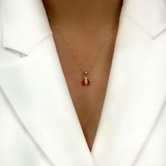 Uçan Uğur Böceği Kolye Ucu - KLU0328