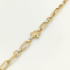 Karışık Zincirli Yıldızlı Bileklik – BLK0628