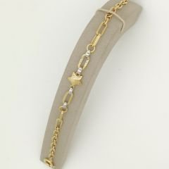 Karışık Zincirli Yıldızlı Bileklik – BLK0628