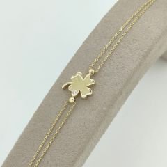 Yonca Figürlü İnce Bileklik – BLK0708