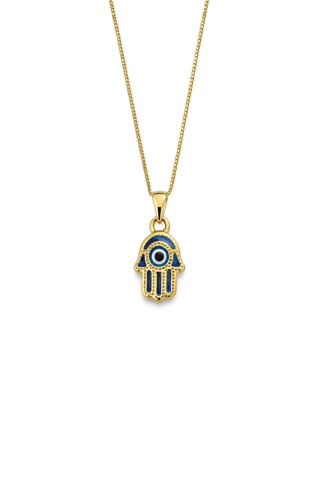 Fatma Ana Eli Nazar Boncuklu Göz Kolye Ucu – KLU0588