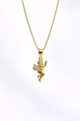 14 Ayar Altın Melek Kolye Ucu - KLU0596