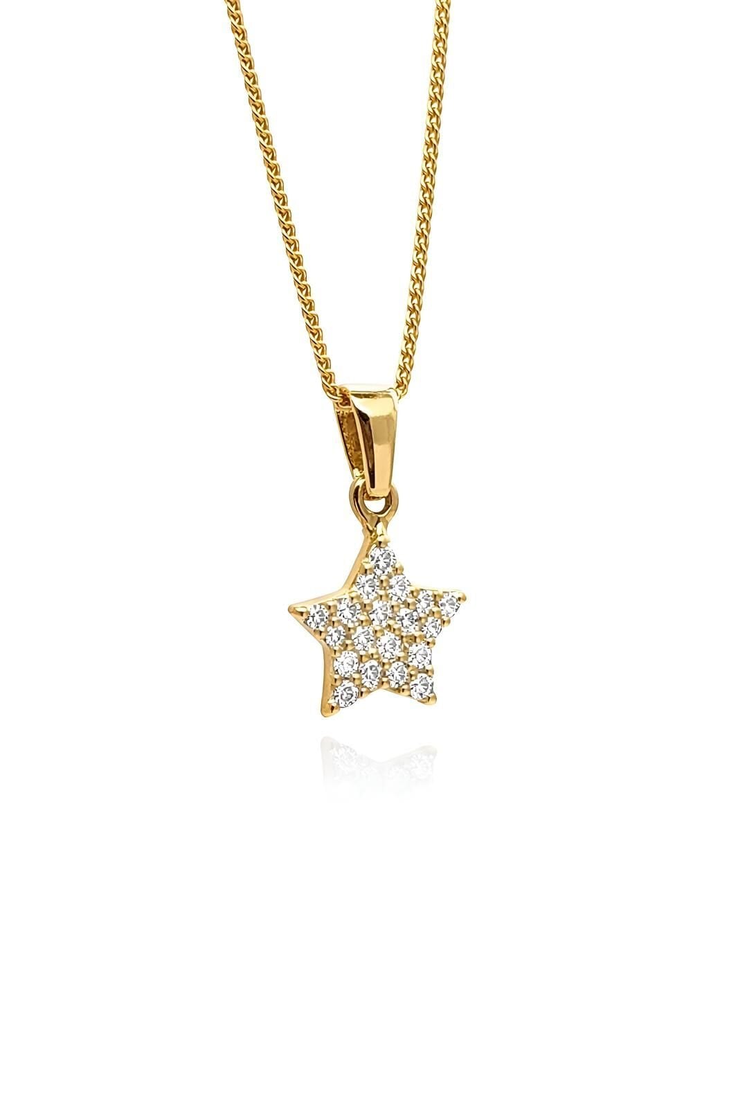 Taşlı Yıldız Kolye Ucu - KLU0661