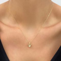 Kalp Kafes Tektaş Kolye – KLY0873