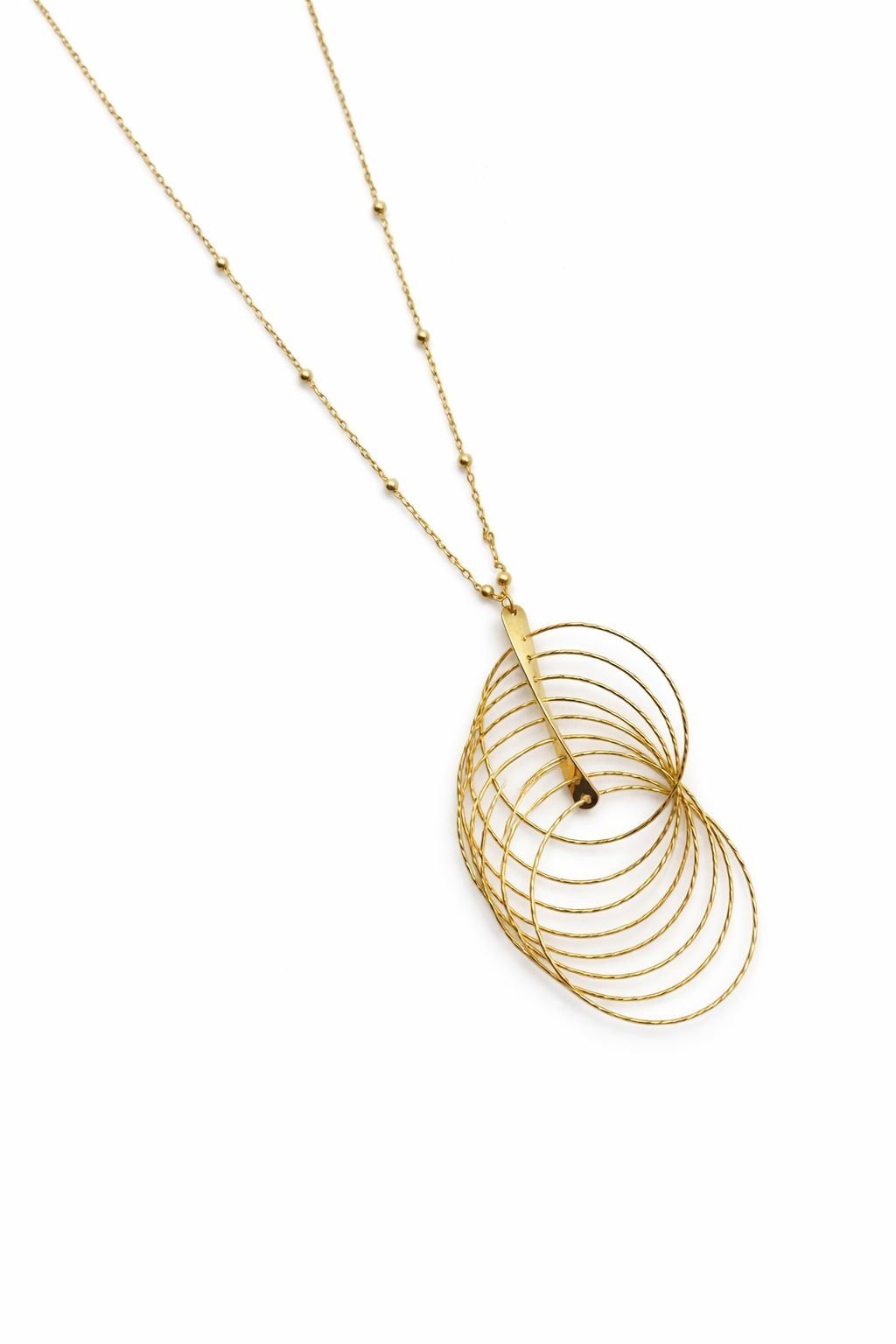 Dorikalı Çoklu Halka Kolye - KLY0939