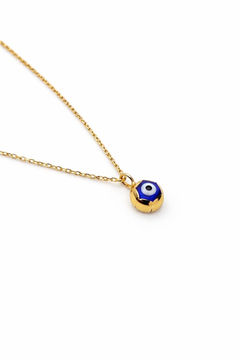 Mineli Nazar Boncuğu Kolye - KLY0954