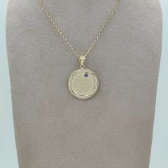 Ayetel Kürsi Dualı Kolye Ucu – KLU0351