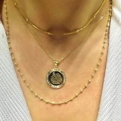 Ayetel Kürsi Dualı Kolye Ucu – KLU0351