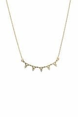 Taşlı Taç Kolye - KLY1030