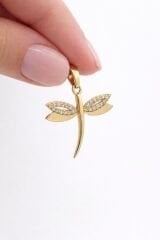 Taşlı Yusufçuk Kolye Ucu - KLY0788