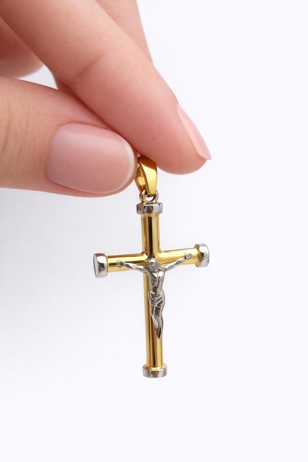 İsa Çarmıh Haç Kolye Ucu - KLY0811