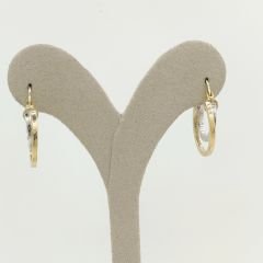 Çift Renk Halka Küpe - KP00700