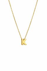 Altın K Harfi Kolye - KLY0919