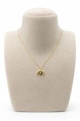 Nazar Boncuklu Hilal Kolye - KLY0826