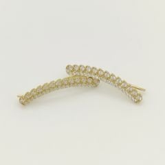 Çift Sıra Suyolu Küpe - KP00703