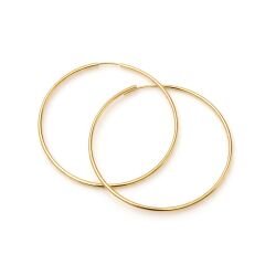 Gizli Kilitli Halka Küpe - KP00459