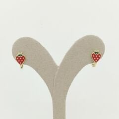 Çilek Çocuk Küpe - KP00720