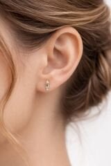 Taşlı Mini Küpe - KP00551