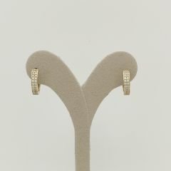 Taşlı Halka Küpe - KP00612