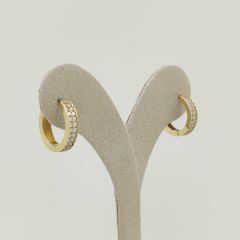 Taşlı Halka Küpe - KP00612