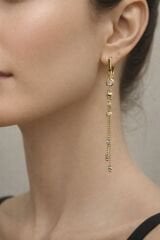 Zincir Sallantılı Küpe - KP00531