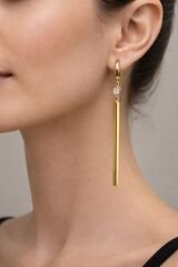 Çubuk Sallantılı Küpe - KP00582