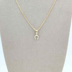 Taşlı Nal Kolye Ucu – KLU0399