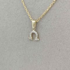 Taşlı Nal Kolye Ucu – KLU0400