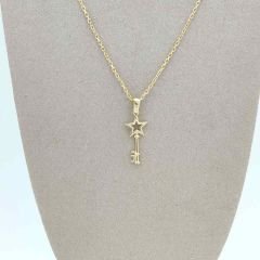 Yıldız Anahtar Kolye Ucu – KLU0393