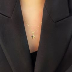 Üç Boyutlu Yıldız Kolye Ucu – KLU0387