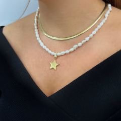 Klipsli Yıldız Kolye Ucu – KLU0379