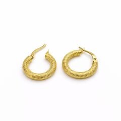 Dokulu Halka Küpe - KP00819