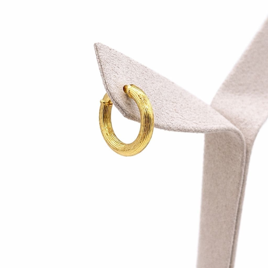 Dokulu Halka Küpe - KP00819