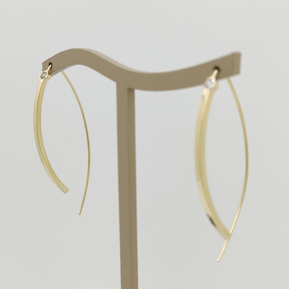 Çift Taraflı Sarkıt Küpe – KP00729