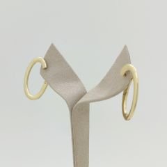 Tasarım Halka Küpe Oval – KP00734