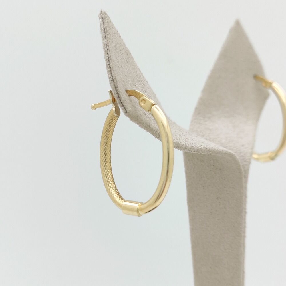 Oval Halka Küpe – KP00726