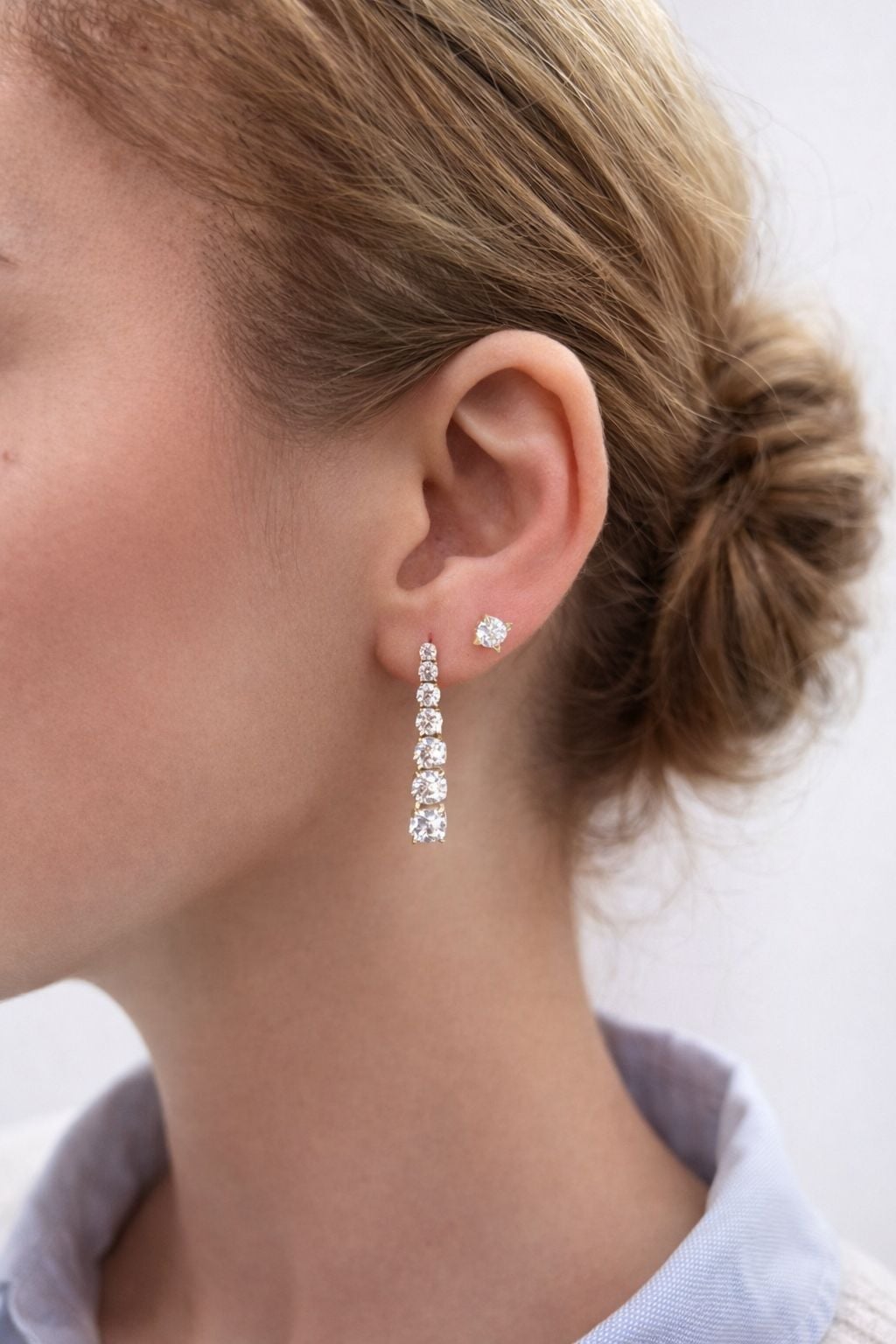 Taşlı Küpe - KP00851