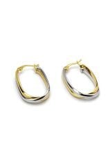 Çift Renk Halka Küpe - KP00901