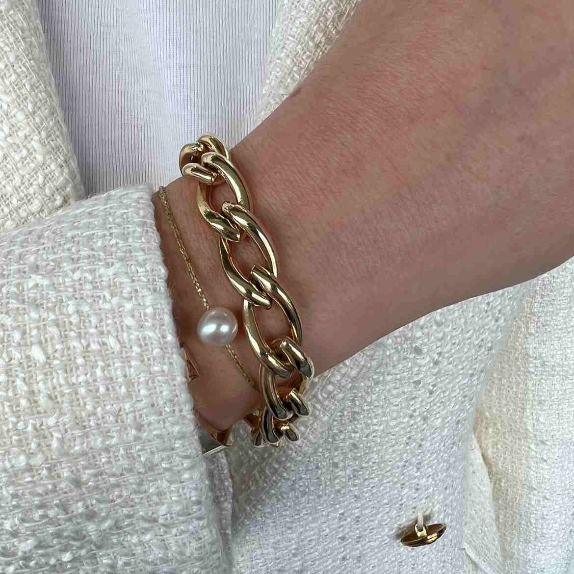 Kalın Zincir Bileklik - BLK0574