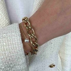 Kalın Zincir Bileklik - BLK0574