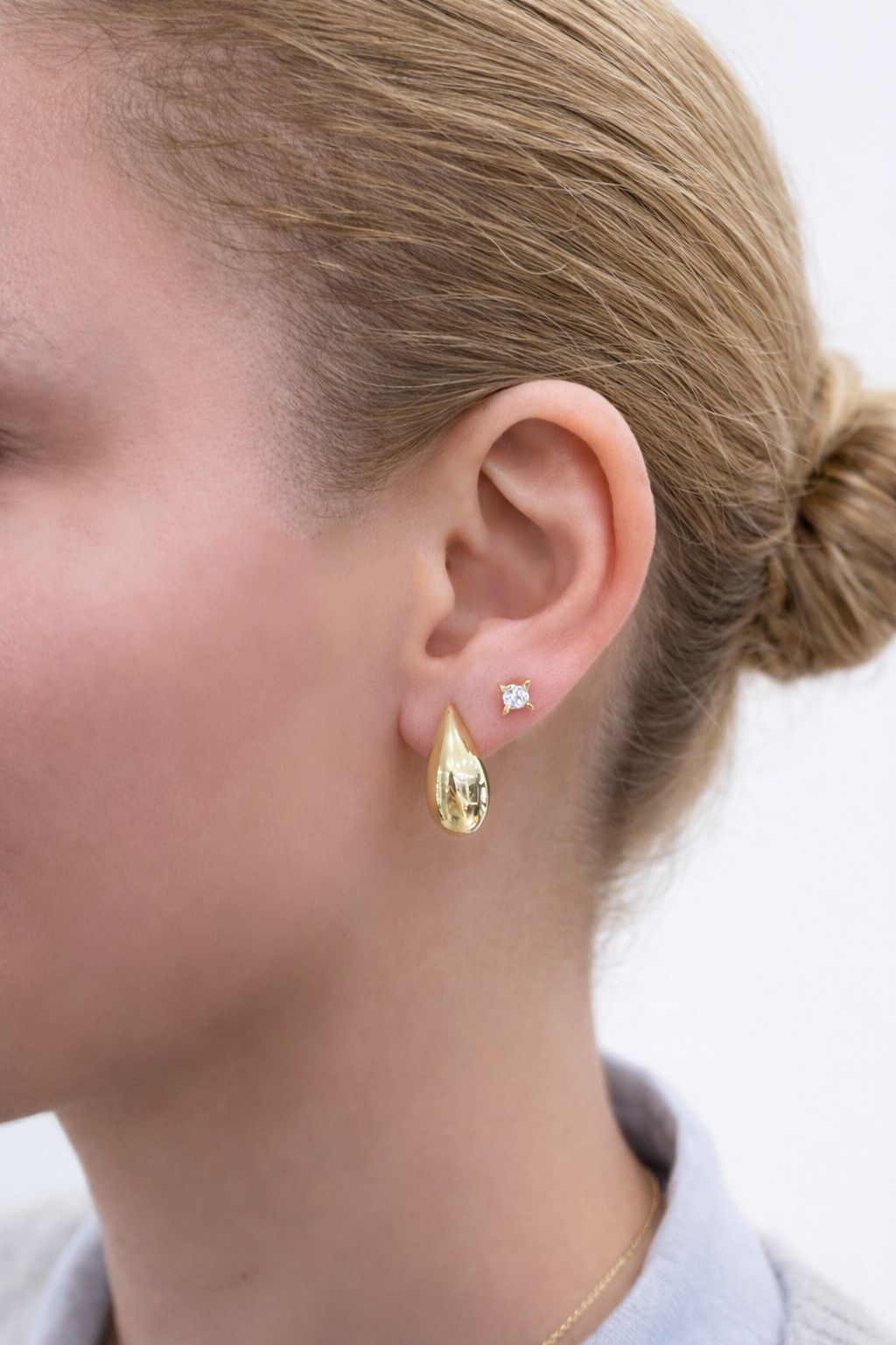 Damla Form Küpe - KP00924