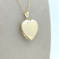 Açılır Kapaklı Kalp Kolye Ucu – KLU0375