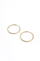 Gizli Kilitli Halka Küpe - KP00963