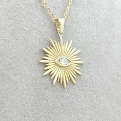 Plakada Göz Kolye Ucu – KLU0380